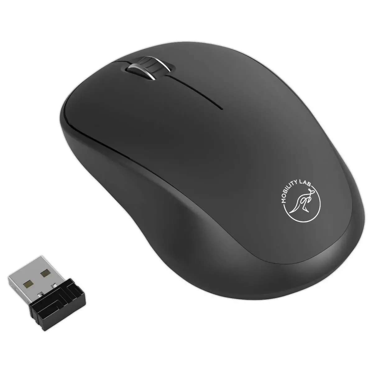 Souris sans fil optique Delta noire 
