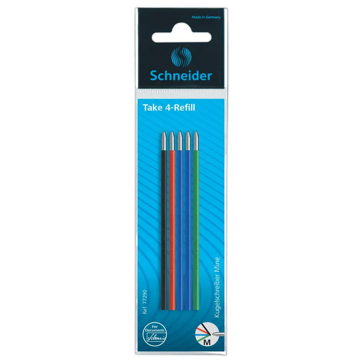 Recharge pour styloe bille Schneider take 4