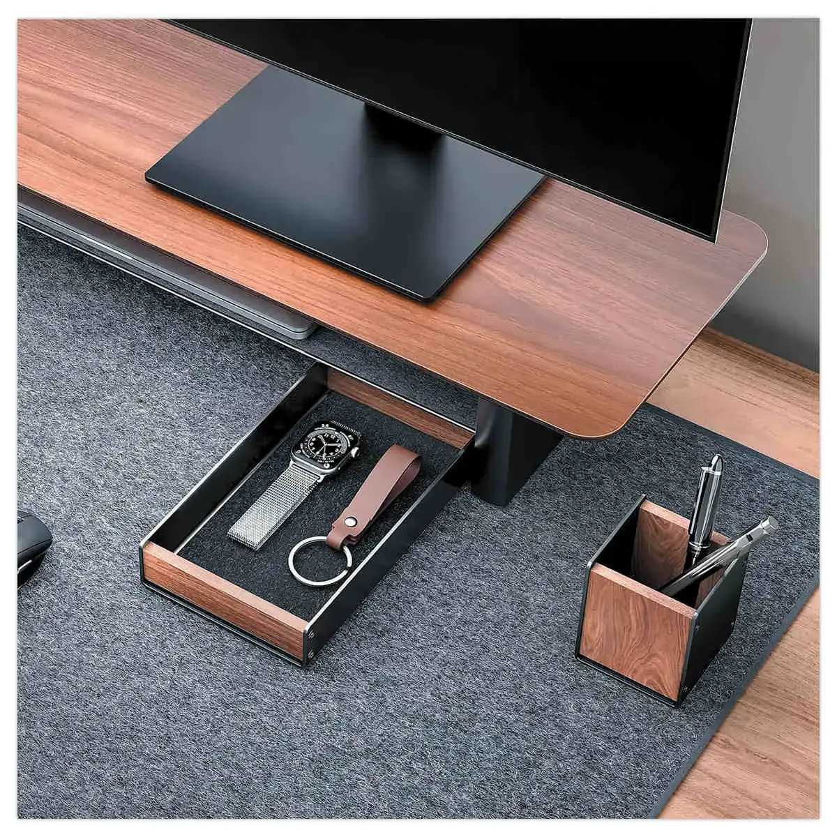 Plateau de bureau bois 