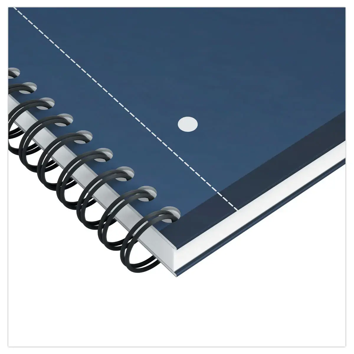 Cahier spirale Notebook A4+, 160p, 5x5, Oxford international Bleu 