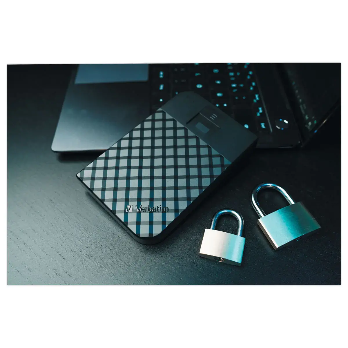 Disque dur externe USB 3.1 avec empreinte digitale 1 To 