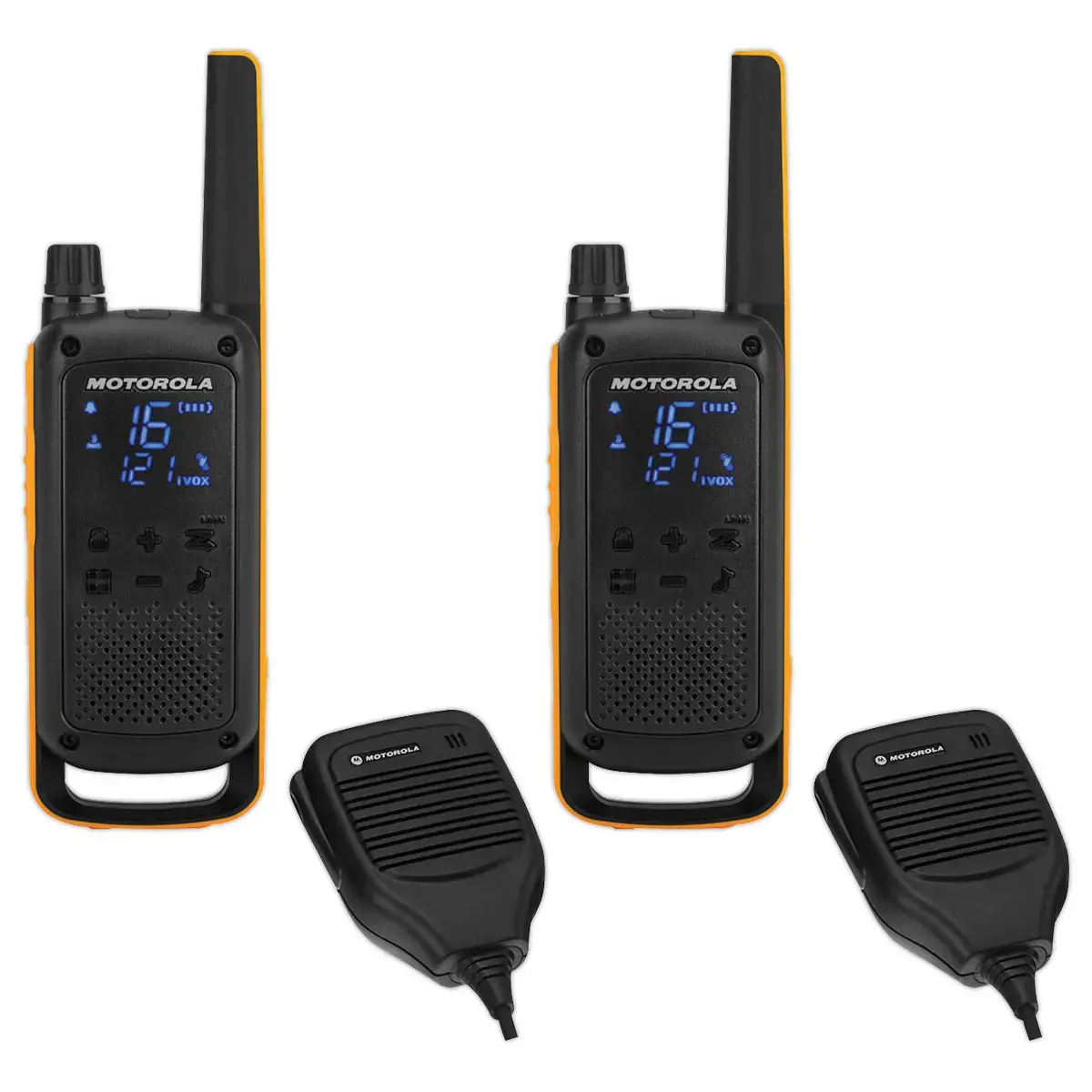 Talkie Walkie T82 Extrème Quad - Noir - Lot de 4