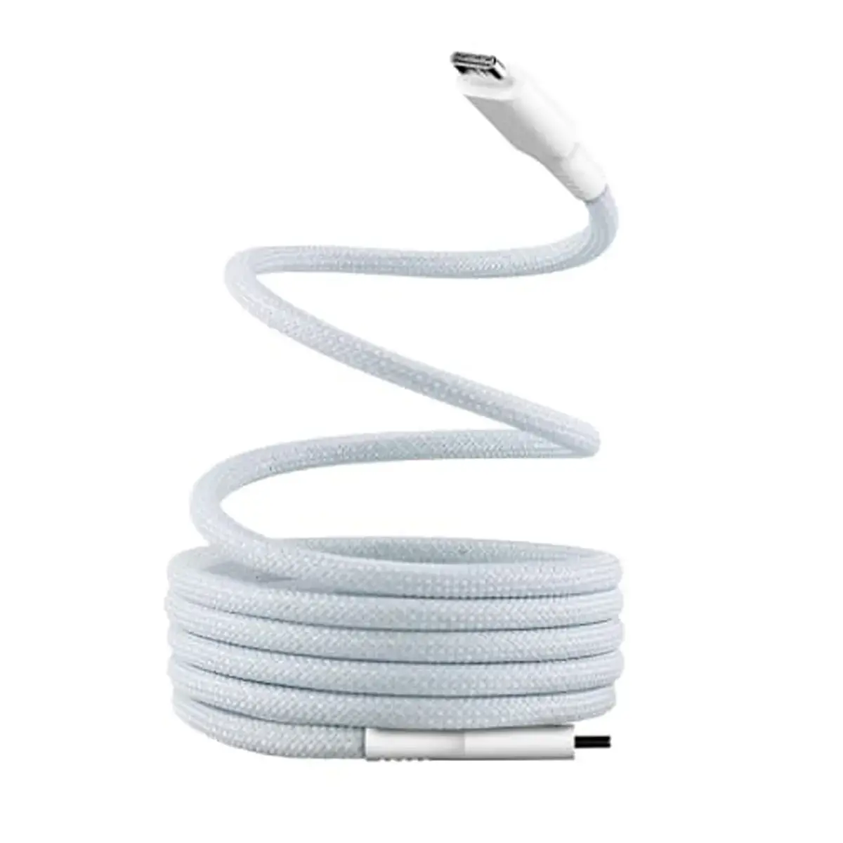 Câble USB-C/USB-C magnétique - Bleu et blanc - T'NB