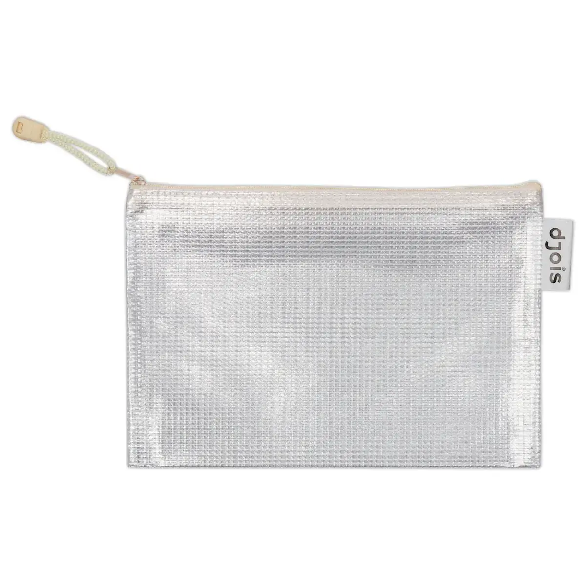 6 Pochettes souples arm&eacute;es A5 zip - Coloris assortis - Djois 