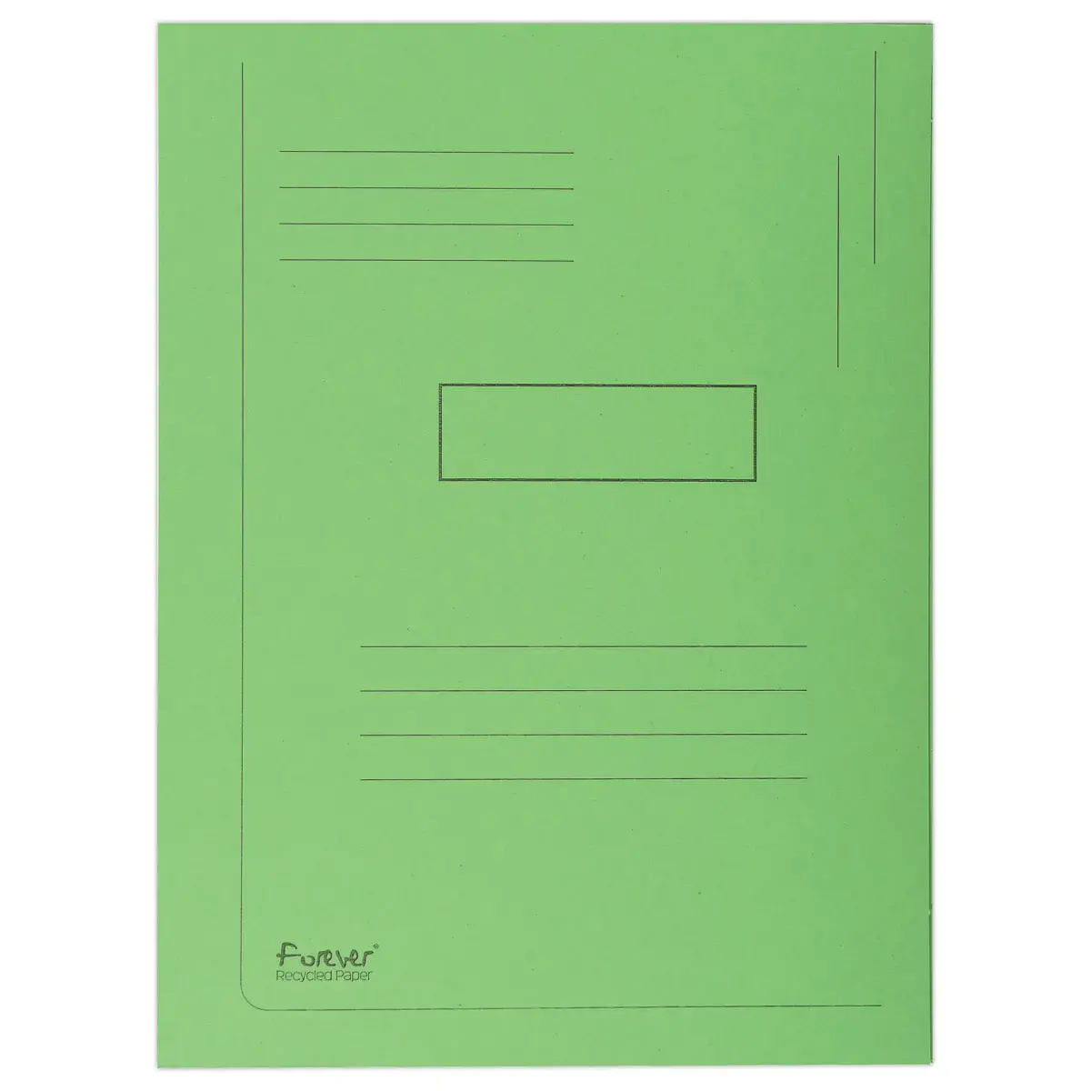 50 Chemises 2 rabats Forever - Exacompta - Coloris assortis