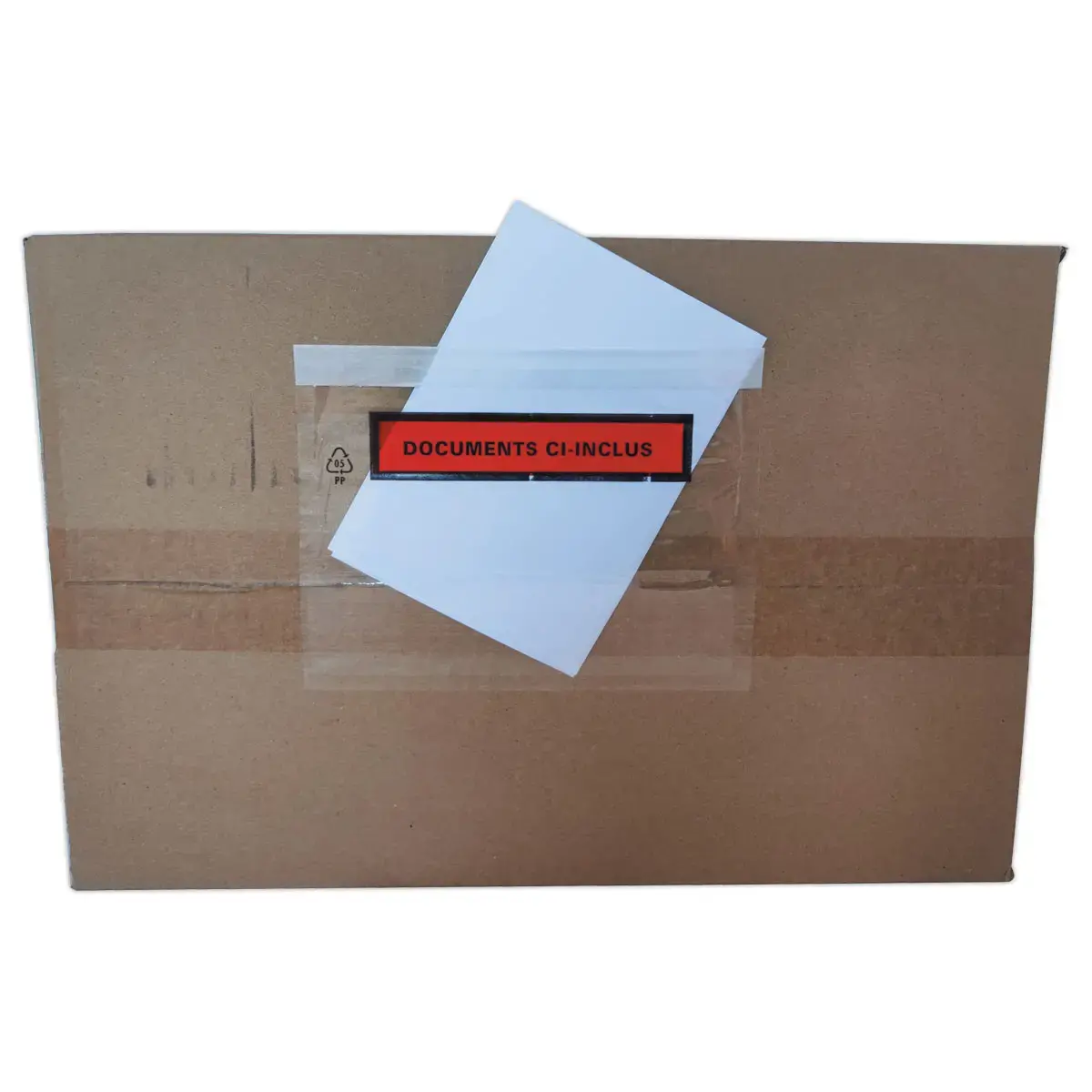 1000 Pochettes Documents ci-inclus pour A6 PP imprim&eacute; 162x120 mm 