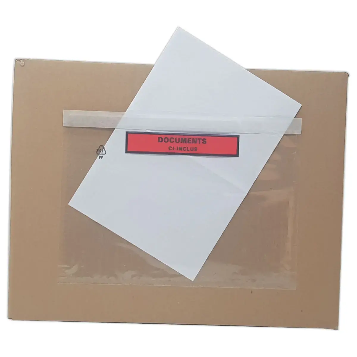 1000 Pochettes Documents ci-inclus poue A5 PP imprimé 228x165 mm