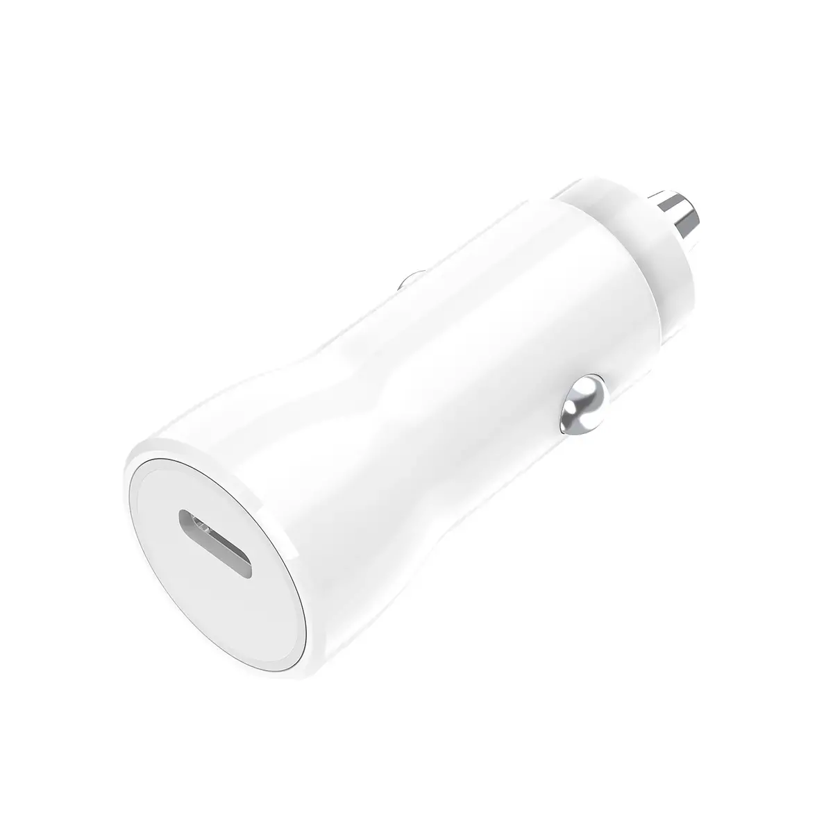 Chargeur voiture USB-C + câble Lightning 1M