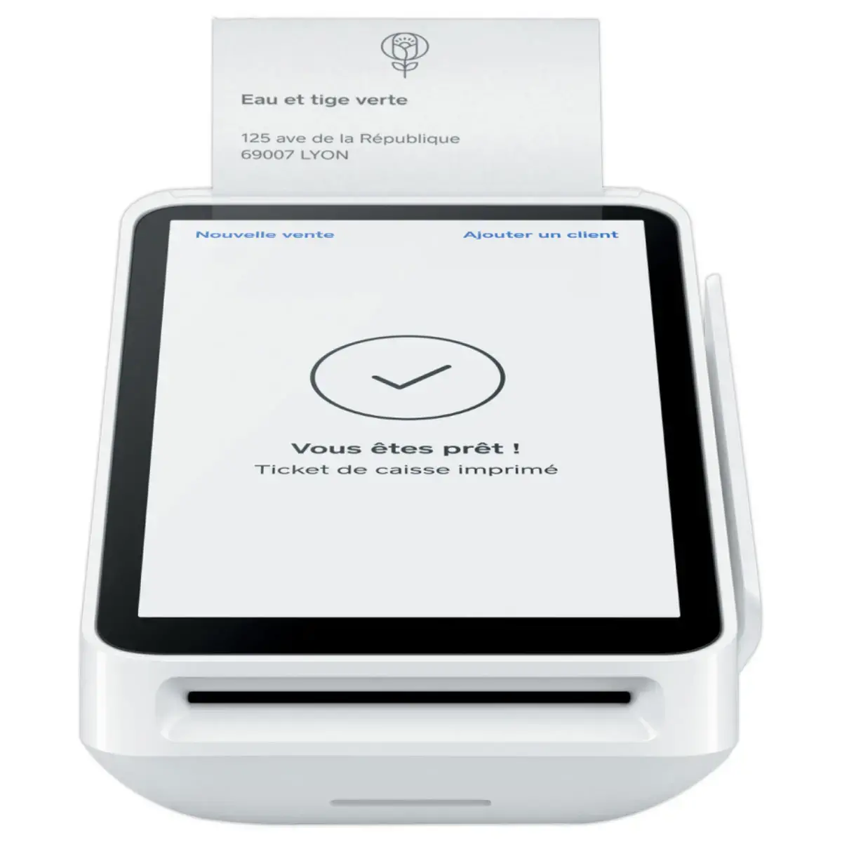 Terminal de paiement intelligent - Blanc 