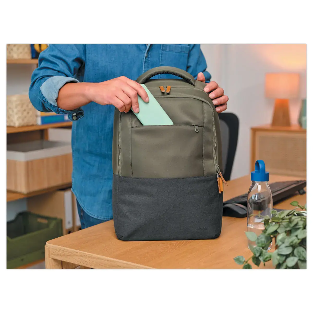 Sac à dos de 16" LISBOA - Vert