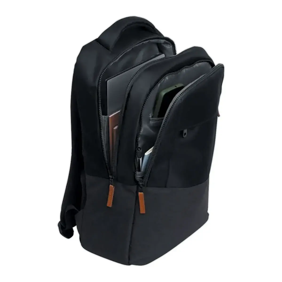 Sac &agrave; dos de 16" LISBOA -  Noir 
