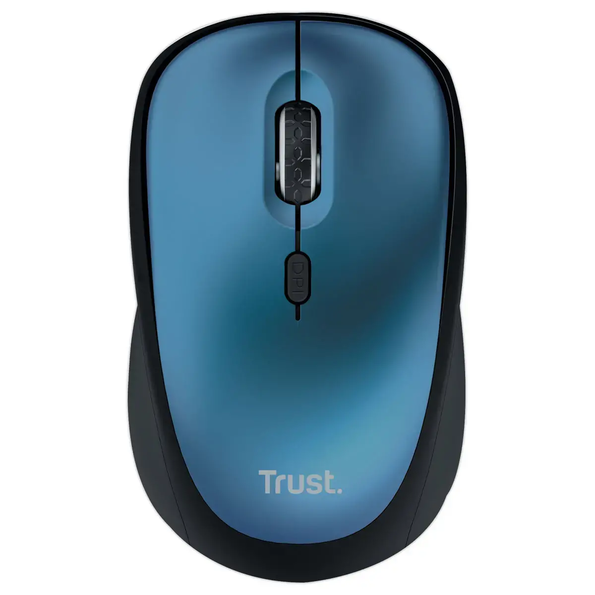 Souris sans fil compacte Yvi + Eco - Bleue