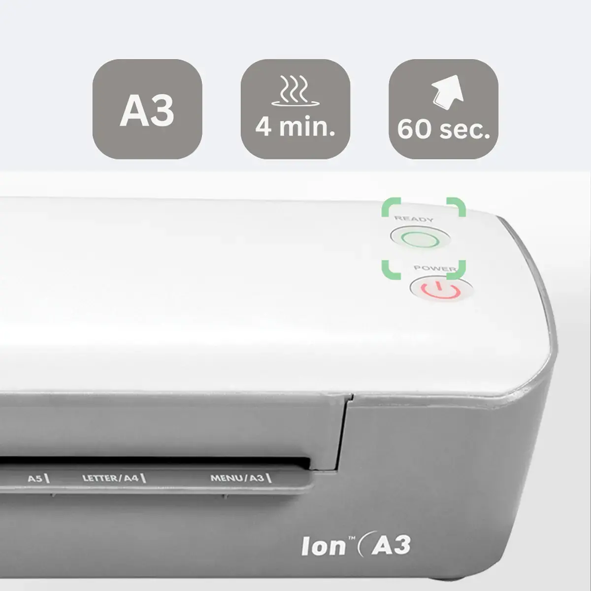 Plastifieuse Ion – A3 – Blanc – Fellowes