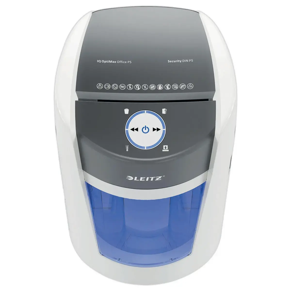 Destructeur IQ OptiMax P5 - Coupe micro - 10 feuilles - 35L - LEITZ