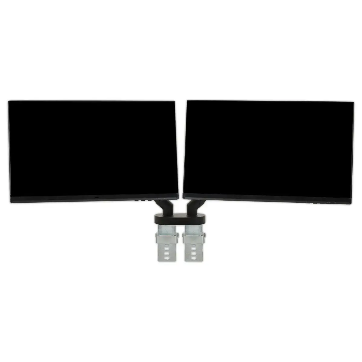 Bras porte-écran double BE Flexible Dual - Noir