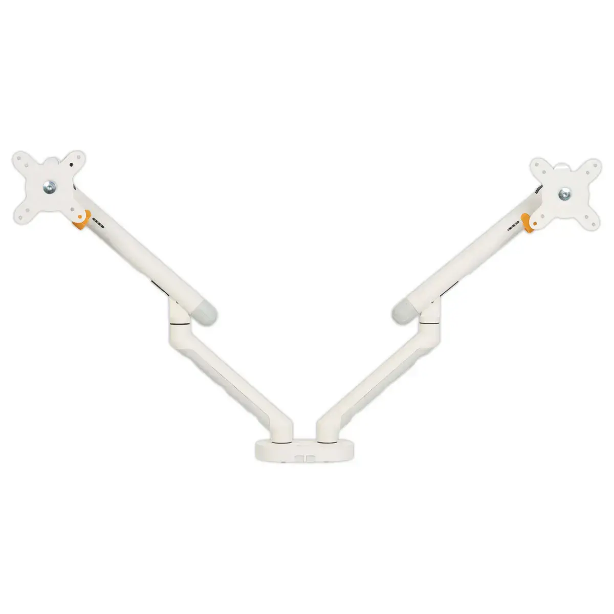 Bras porte-&eacute;crans double BE Flexible Dual blanc - Bakker 