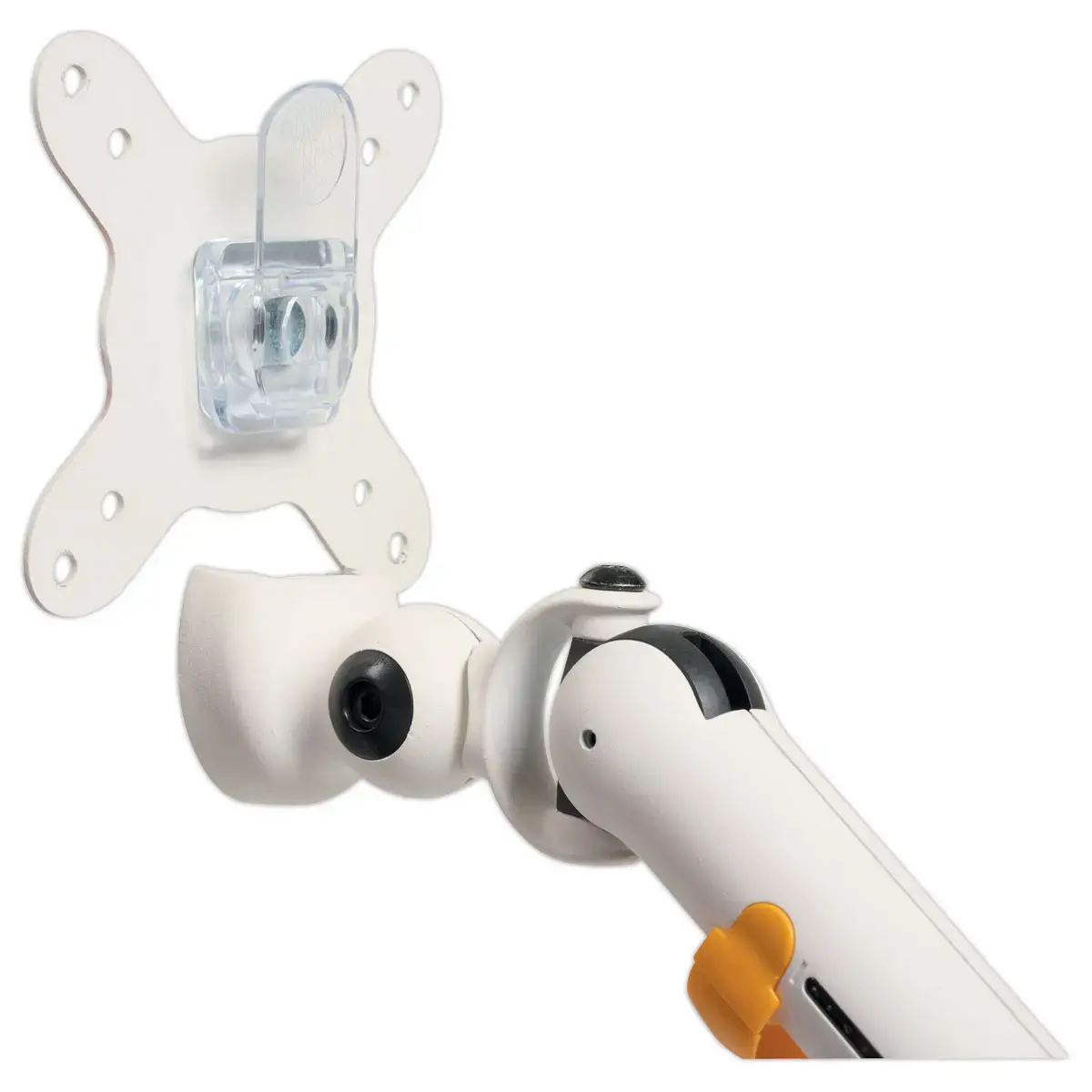 Bras porte-&eacute;crans double BE Flexible Dual blanc - Bakker 
