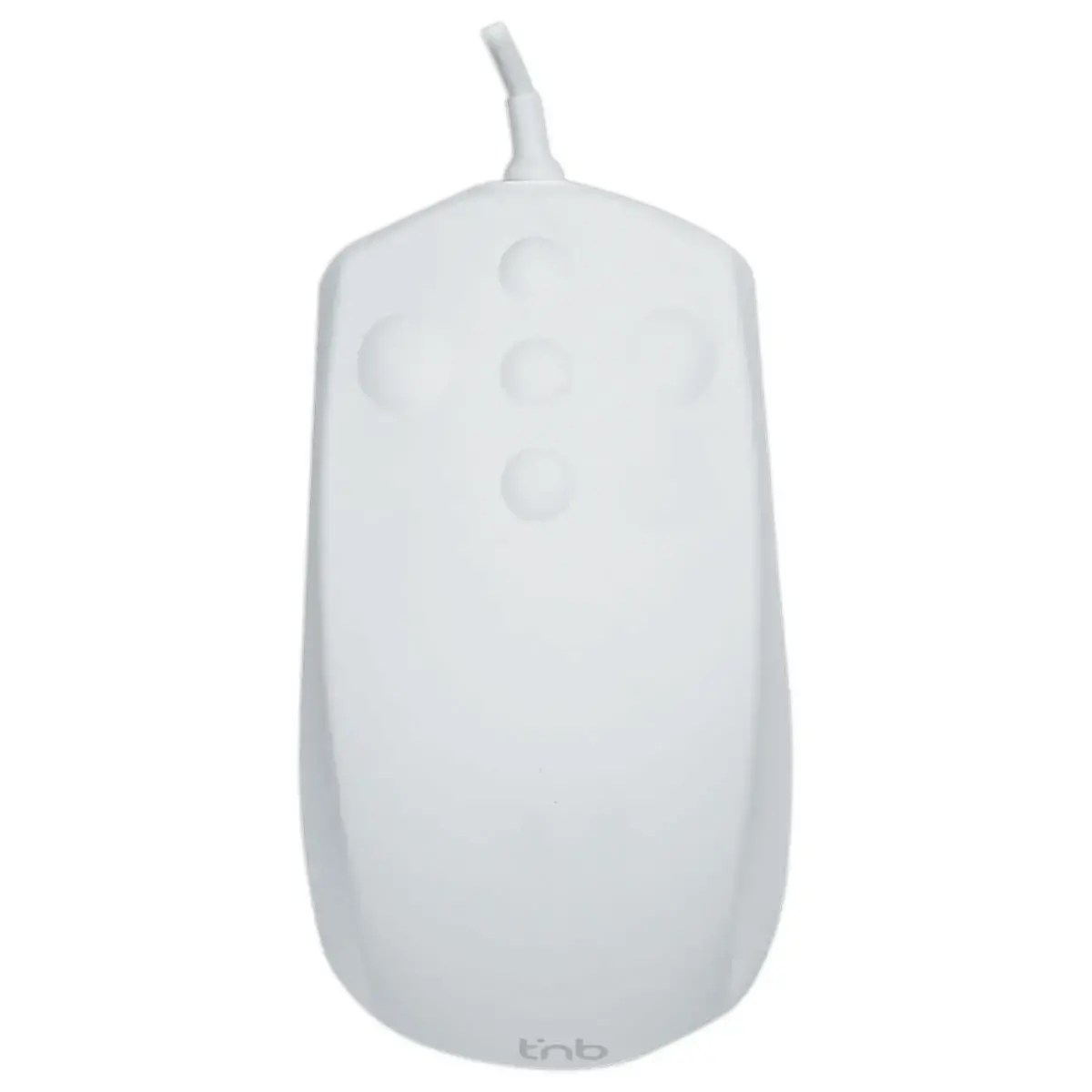 Souris filaire m&eacute;dicale blanc 