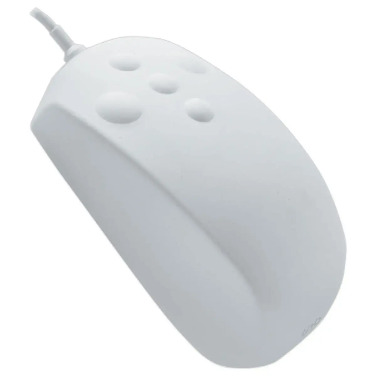 Souris filaire m&eacute;dicale blanc 