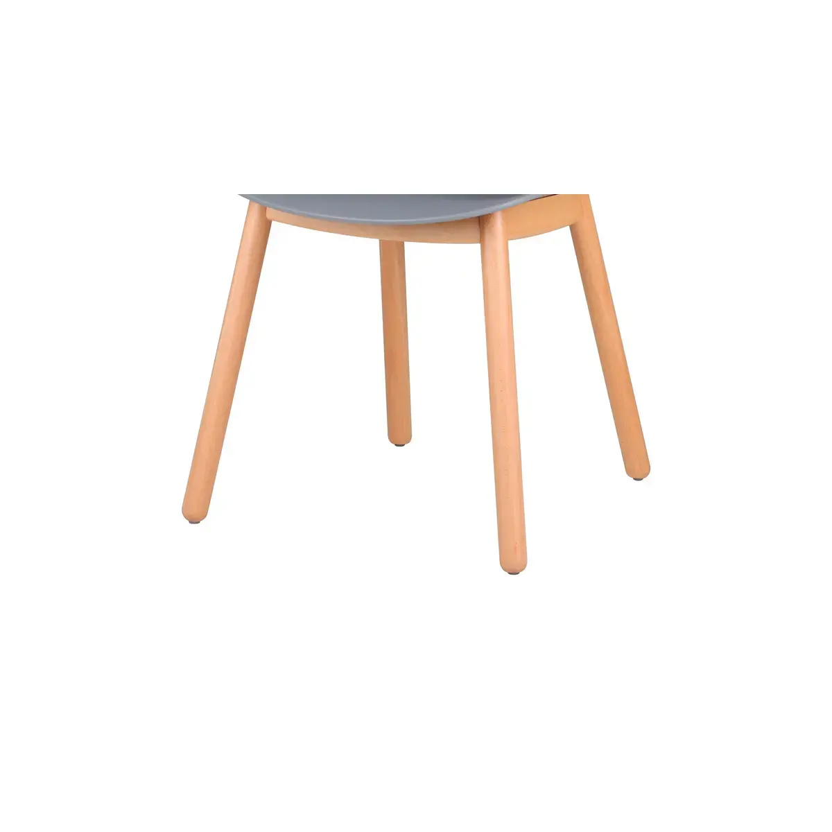 2 fauteuils tulipe gris montés