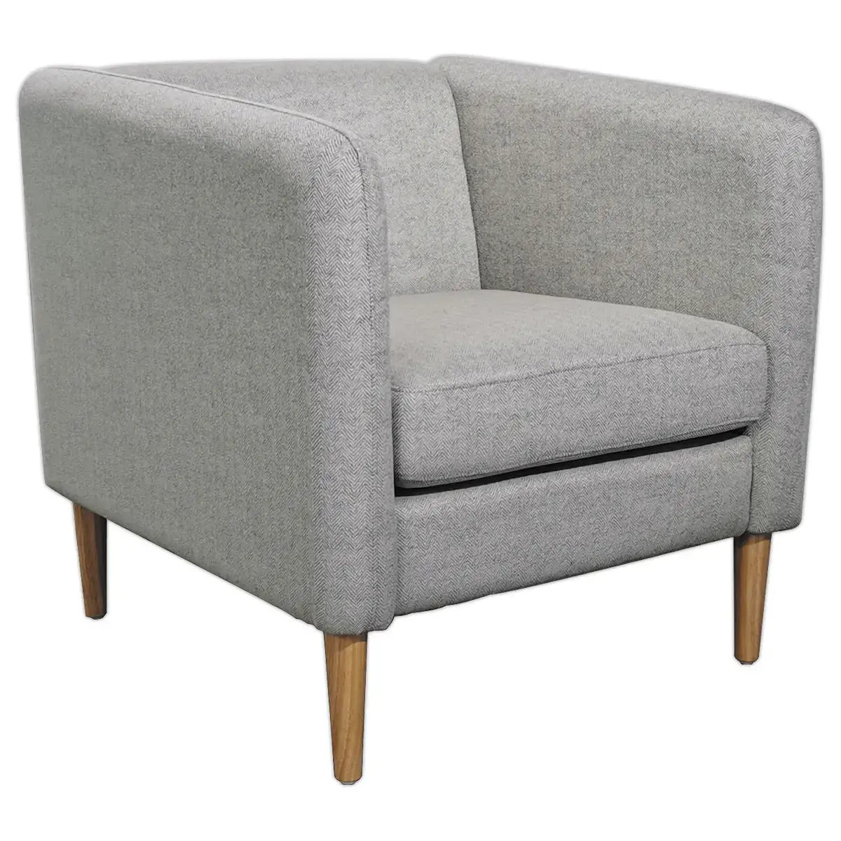Fauteuil 1 place gris mont&eacute; 
