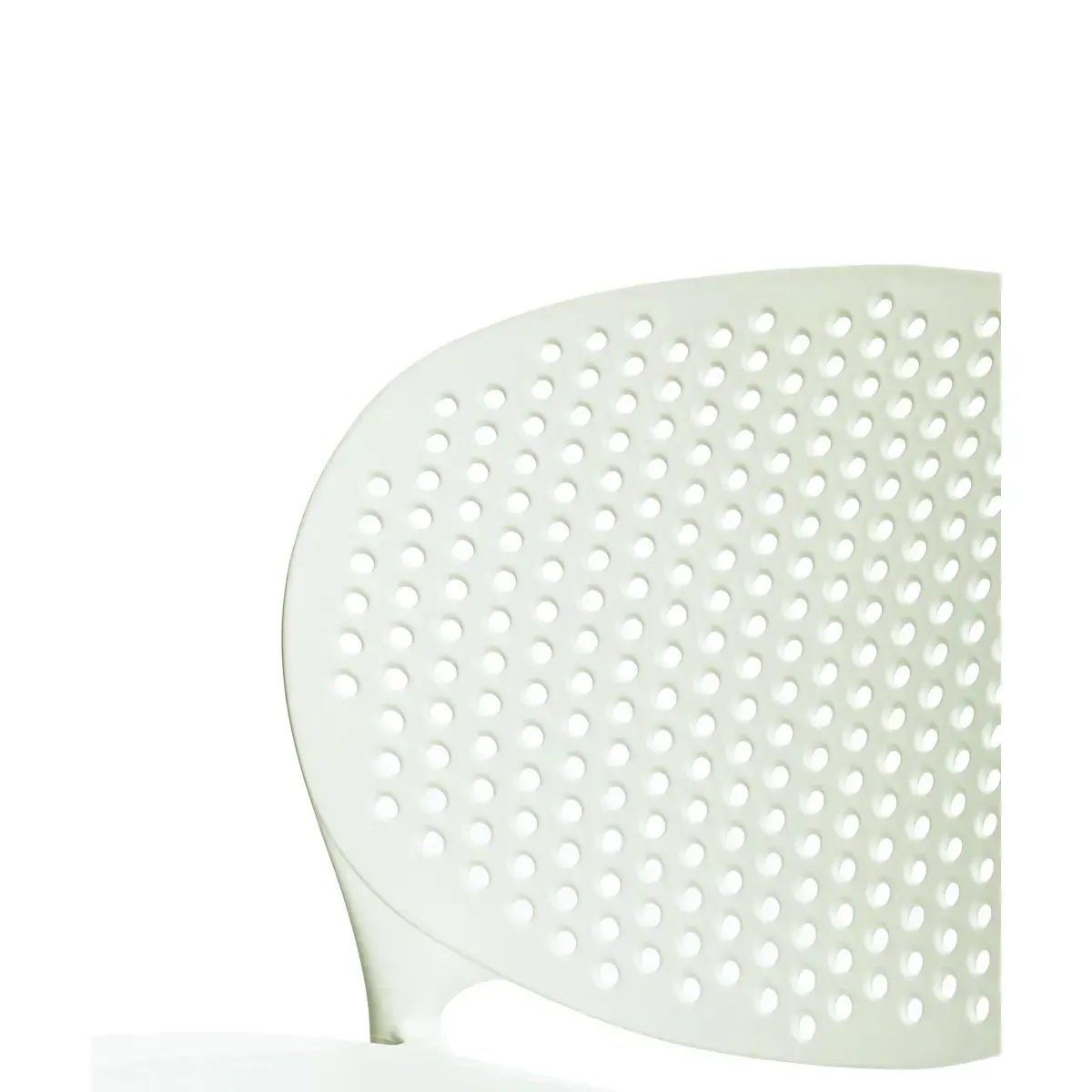 2 Chaises int&eacute;rieur - ext&eacute;rieur polypropyl&egrave;ne blanc 