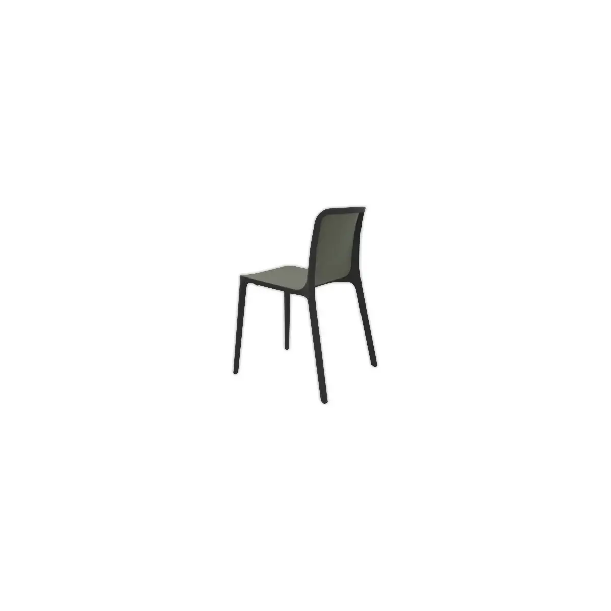 2 chaises Bika interieur / exterieur vert