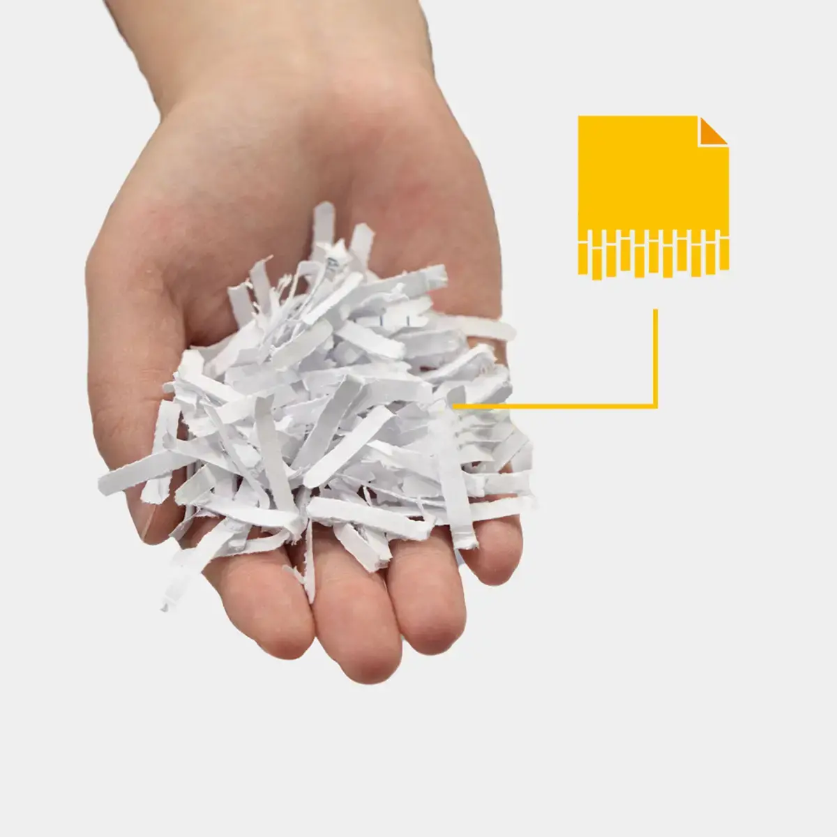 Destructeur Powershred LX70 - Coupe crois&eacute;e - Blanc - Fellowes 