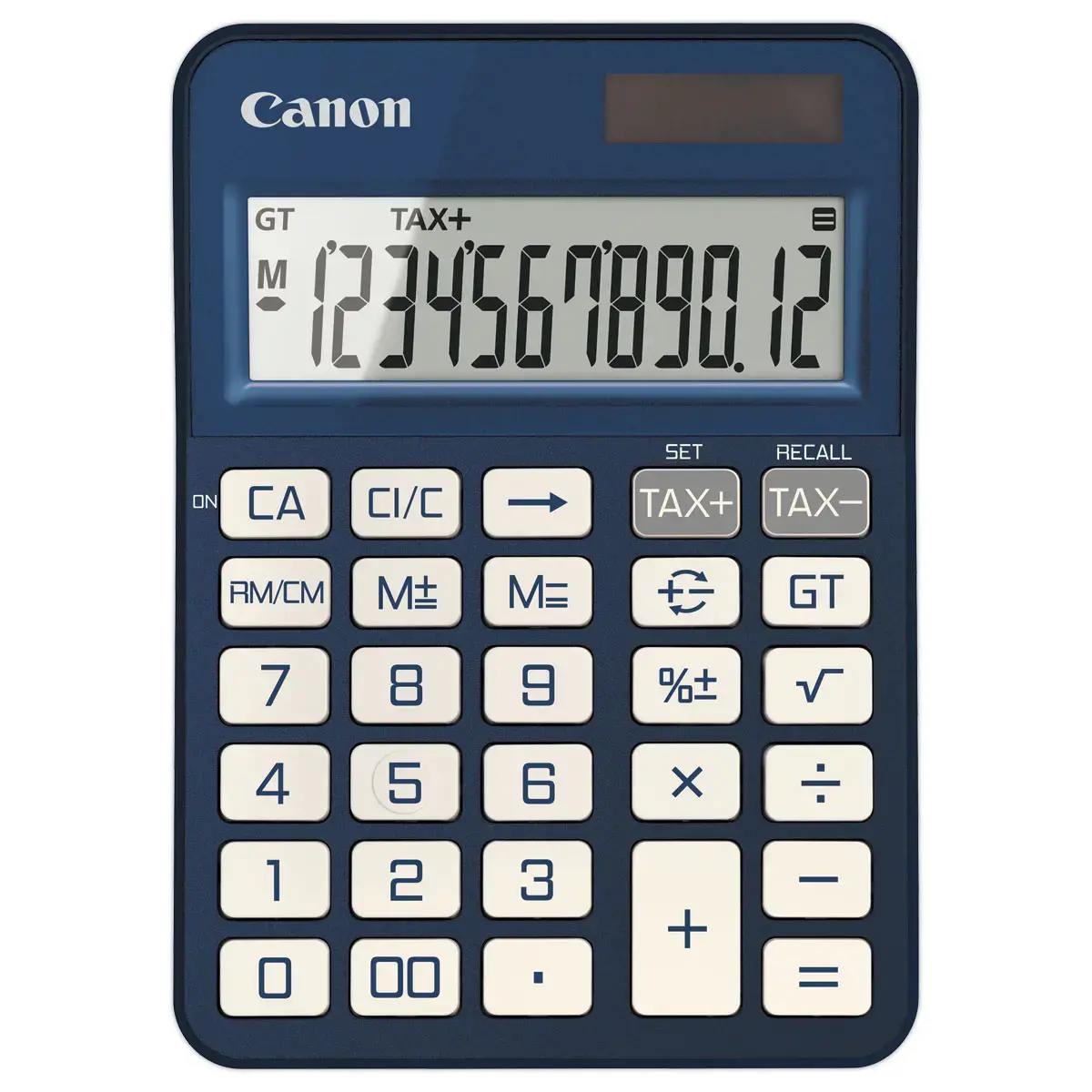 Calculatrice LS 125KB - 12 chiffres - Bleu sombre - Canon