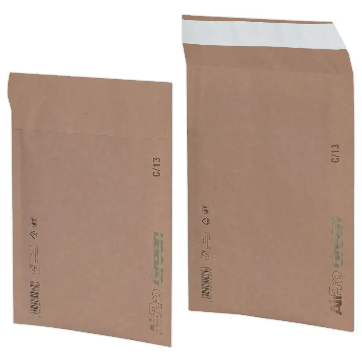 25 pochettes bulles 100% papier 150 x 215mm