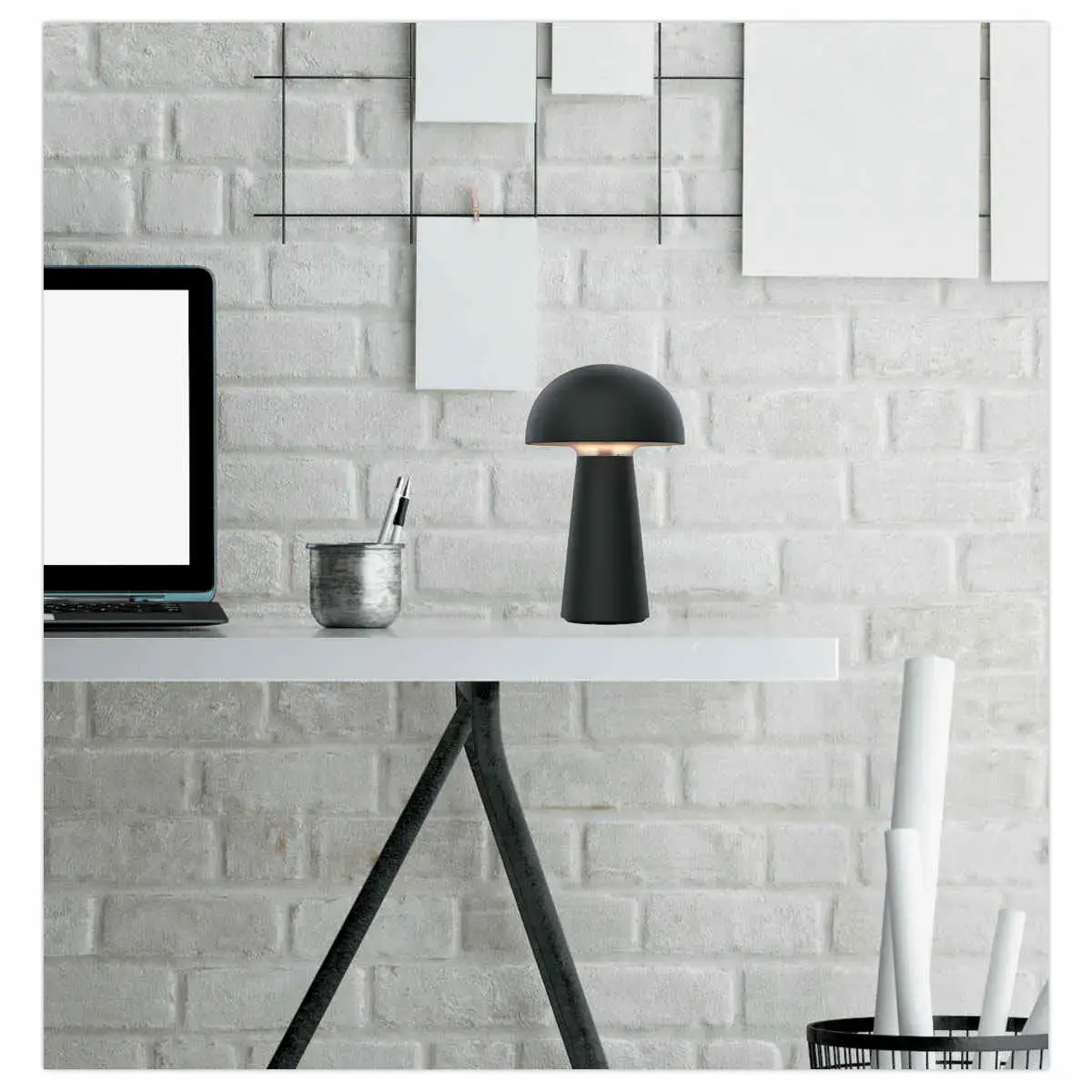 Lampe de bureau Led VISBY noir