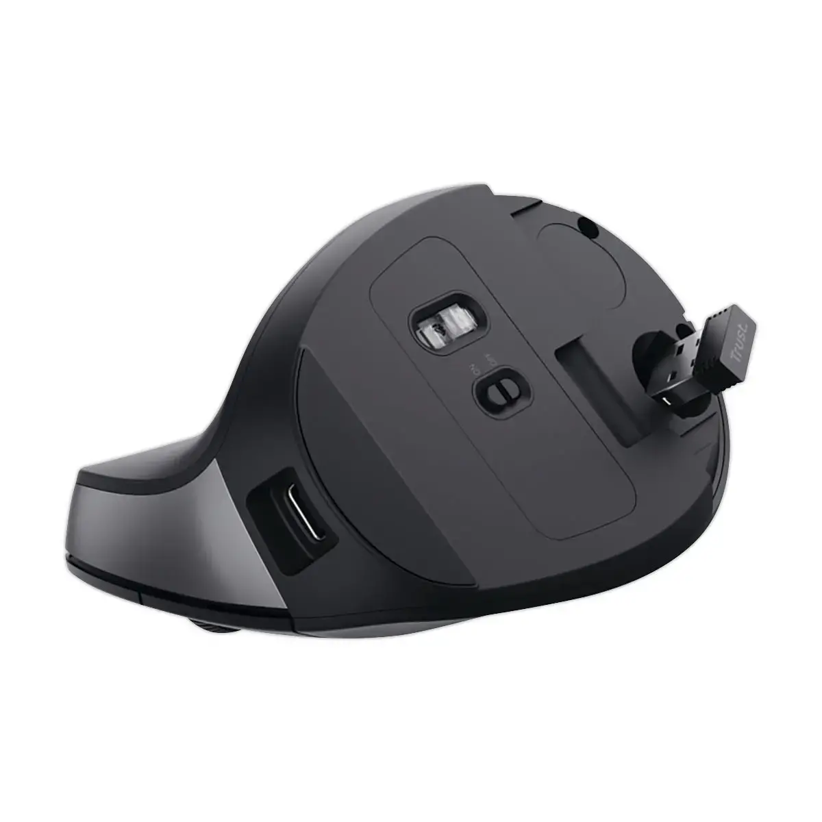 Souris egonomique BAYO II sans fil - Noire