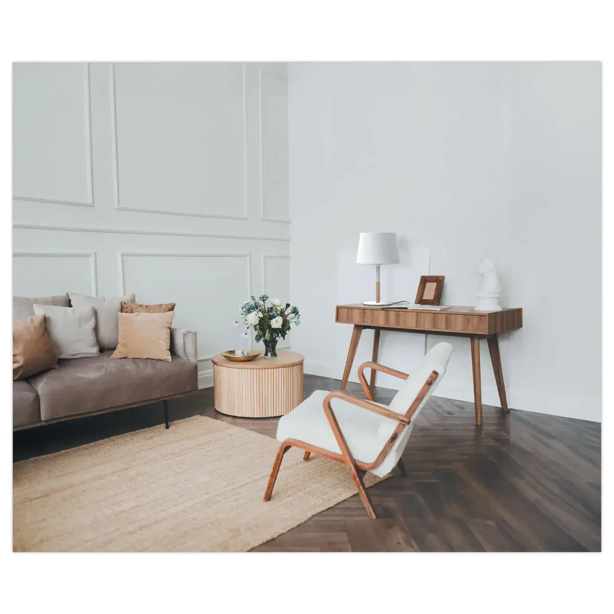 LAMPE E27 MIKADO blanche