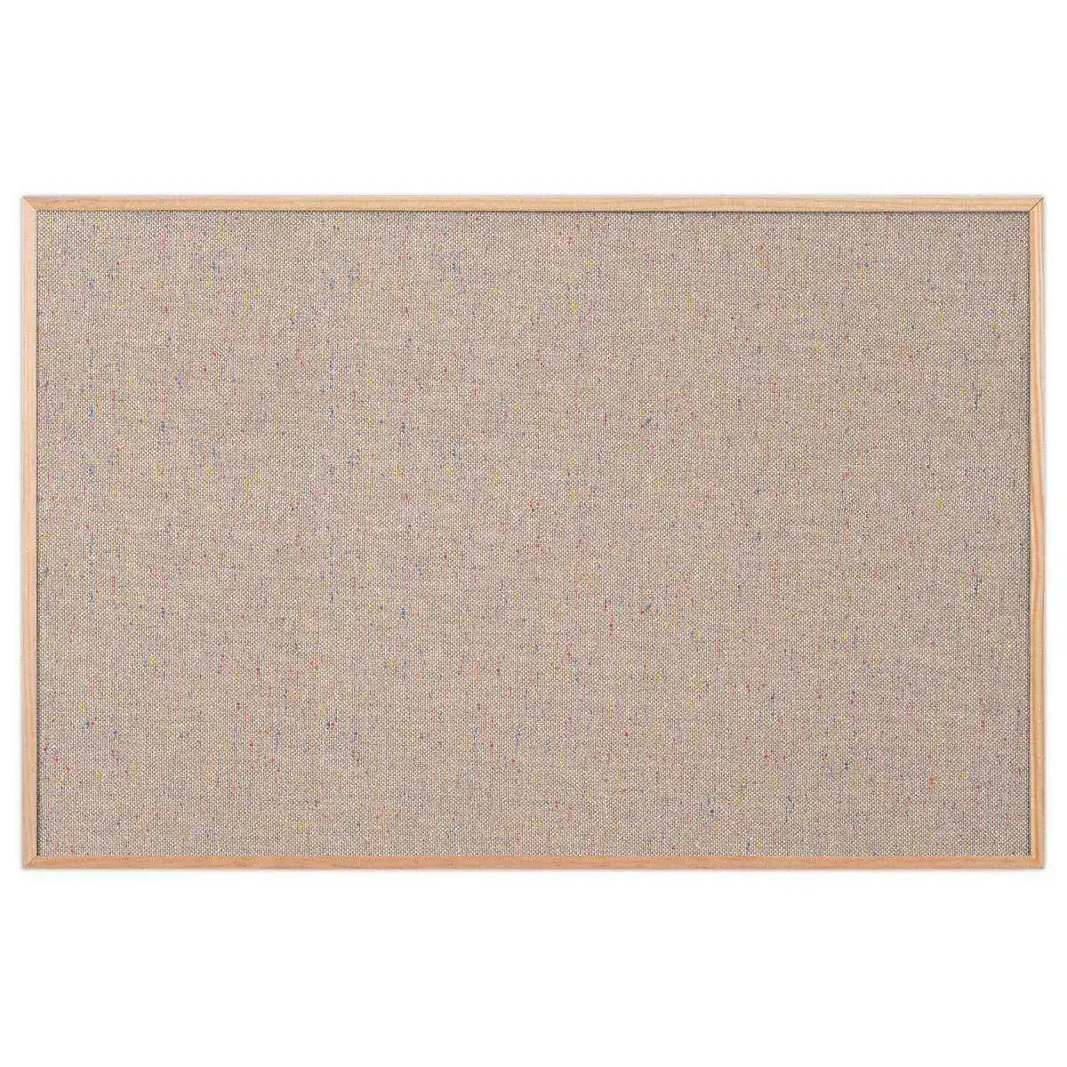 Tableau tissus gris cadre bois 40 x 60cm