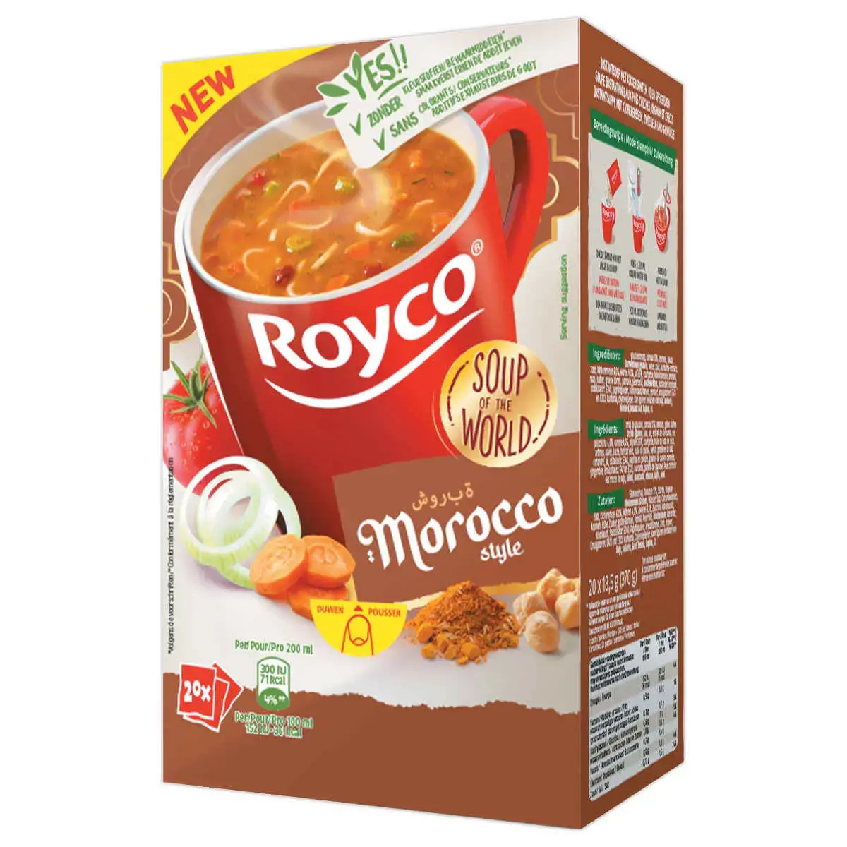 20 Soupe Royco Moroccan style