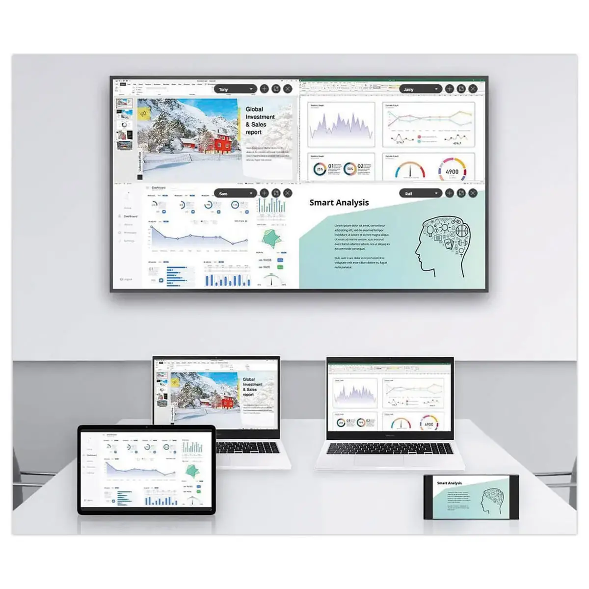 Ecran 55" Samsung QM55C