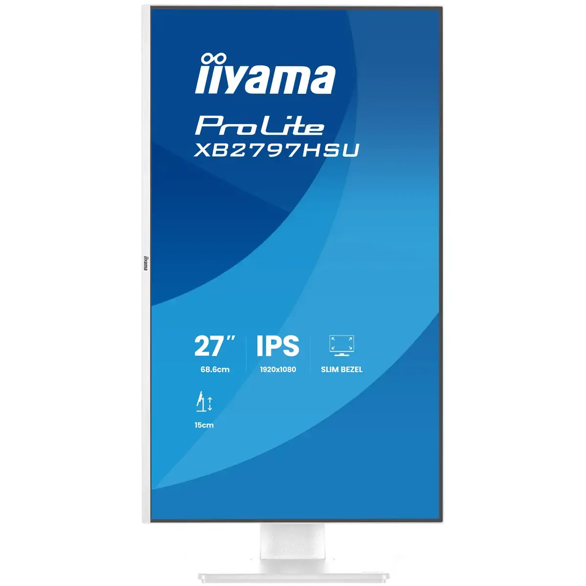 Moniteur Prolite 27" blanc IIYAMA