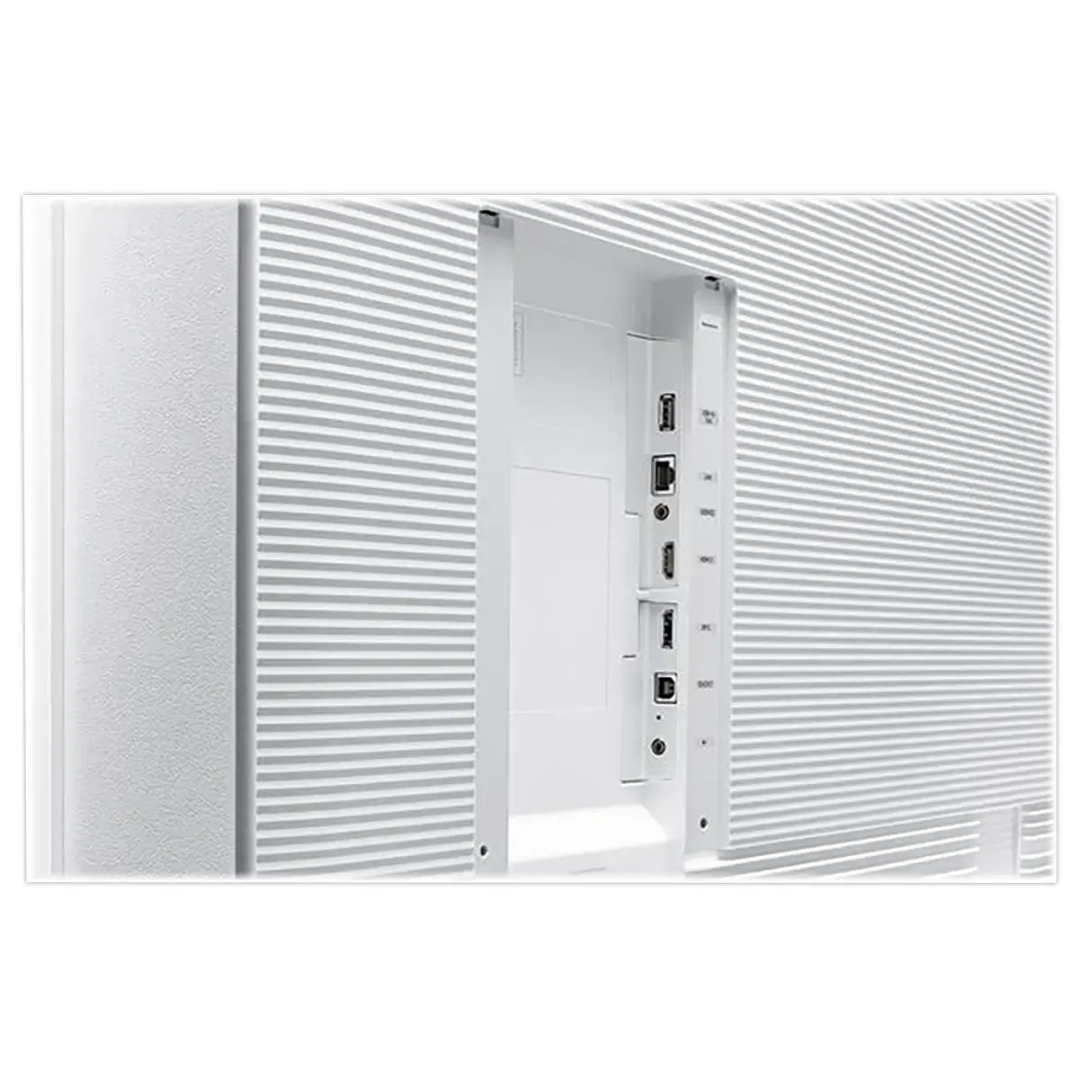 Ecran Flip 55" Samsung + support à roulettes Neomounts