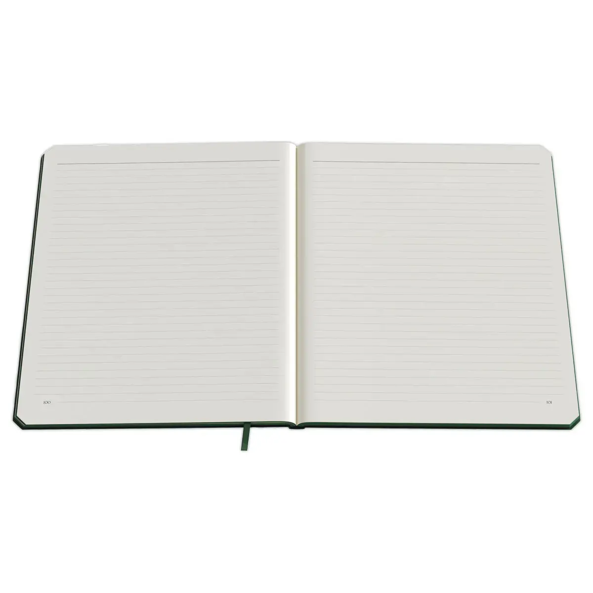 Carnet de Kempen large lign&eacute; Ashblack - Noir 