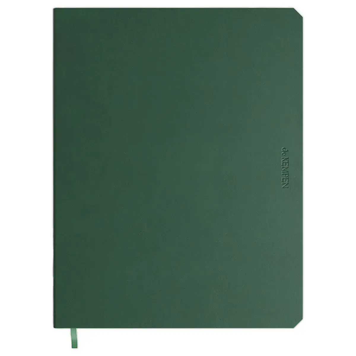 Carnet de Kempen large ligné Origin - Vert