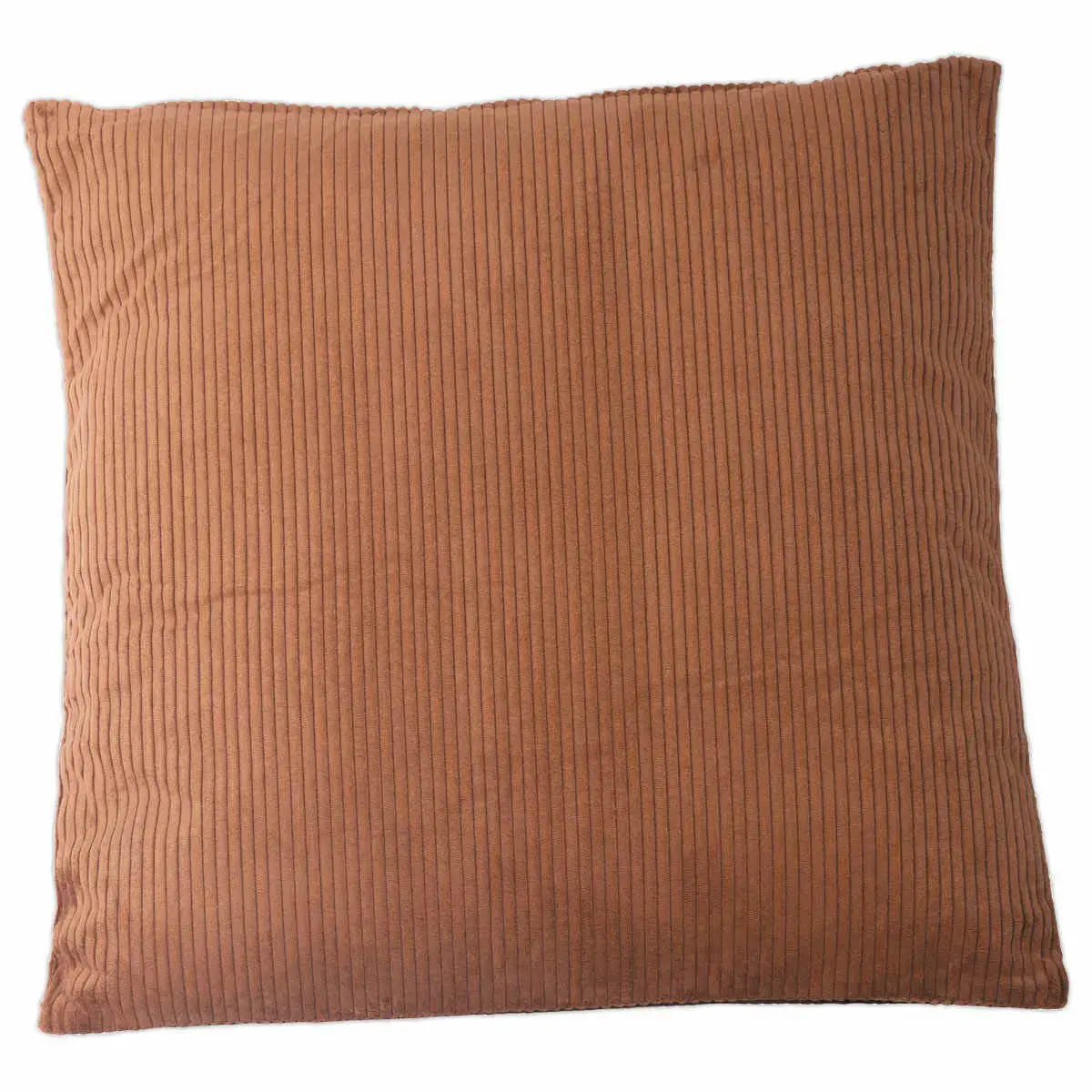 Coussin carré terracotta