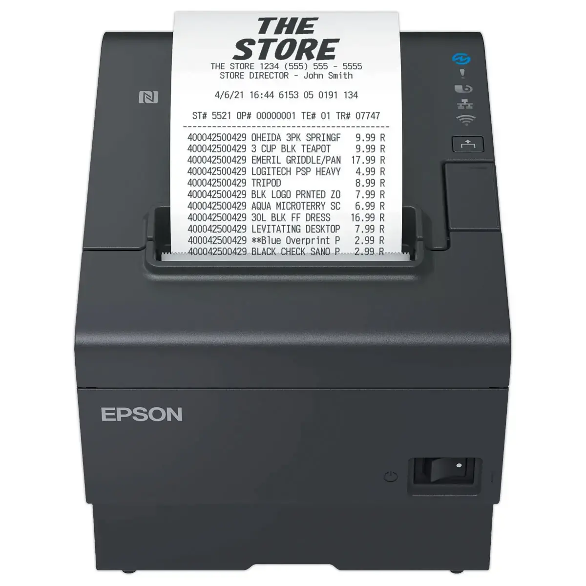Imprimante thermique de re&ccedil;us TM-T88VII EPSON 