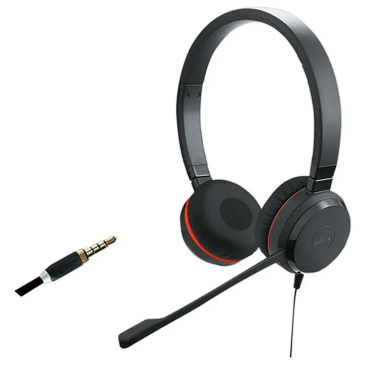 Casque téléphonique filaire JABRA Evolve 30 DUO JACK
