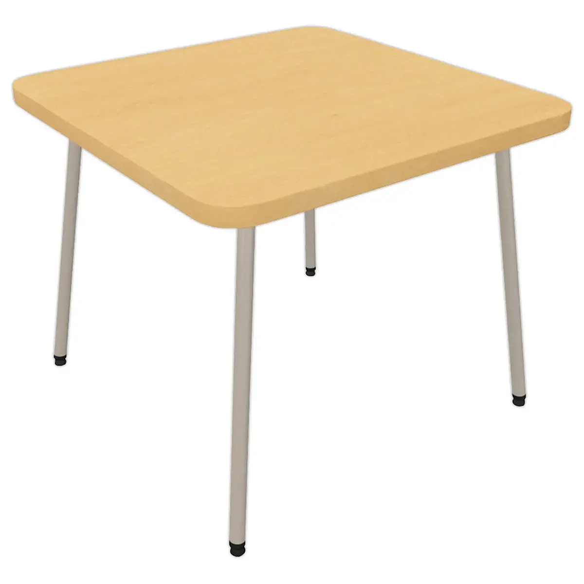 Table basse 55 x 55 pied gris