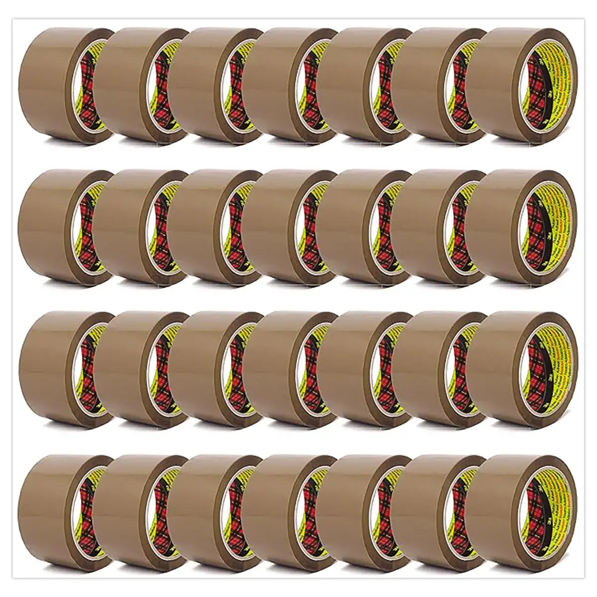 36 Rouleaux d'adhésifs havane Scotch® 3739 - 50mm X 66 m