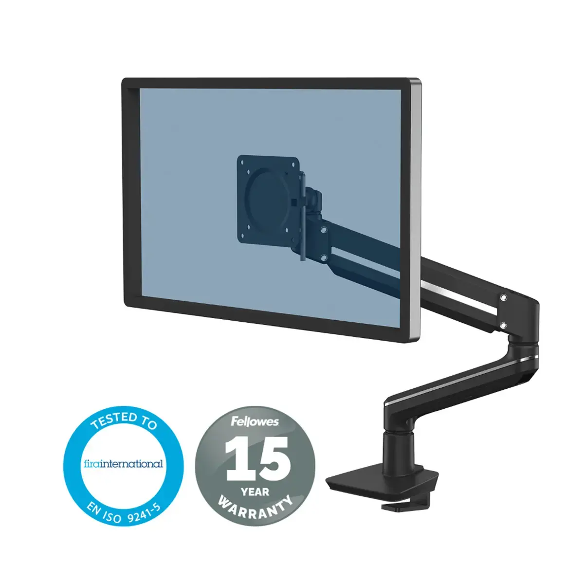 Bras porte-écran Top Mount Tallo - Simple - Noir - Fellowes