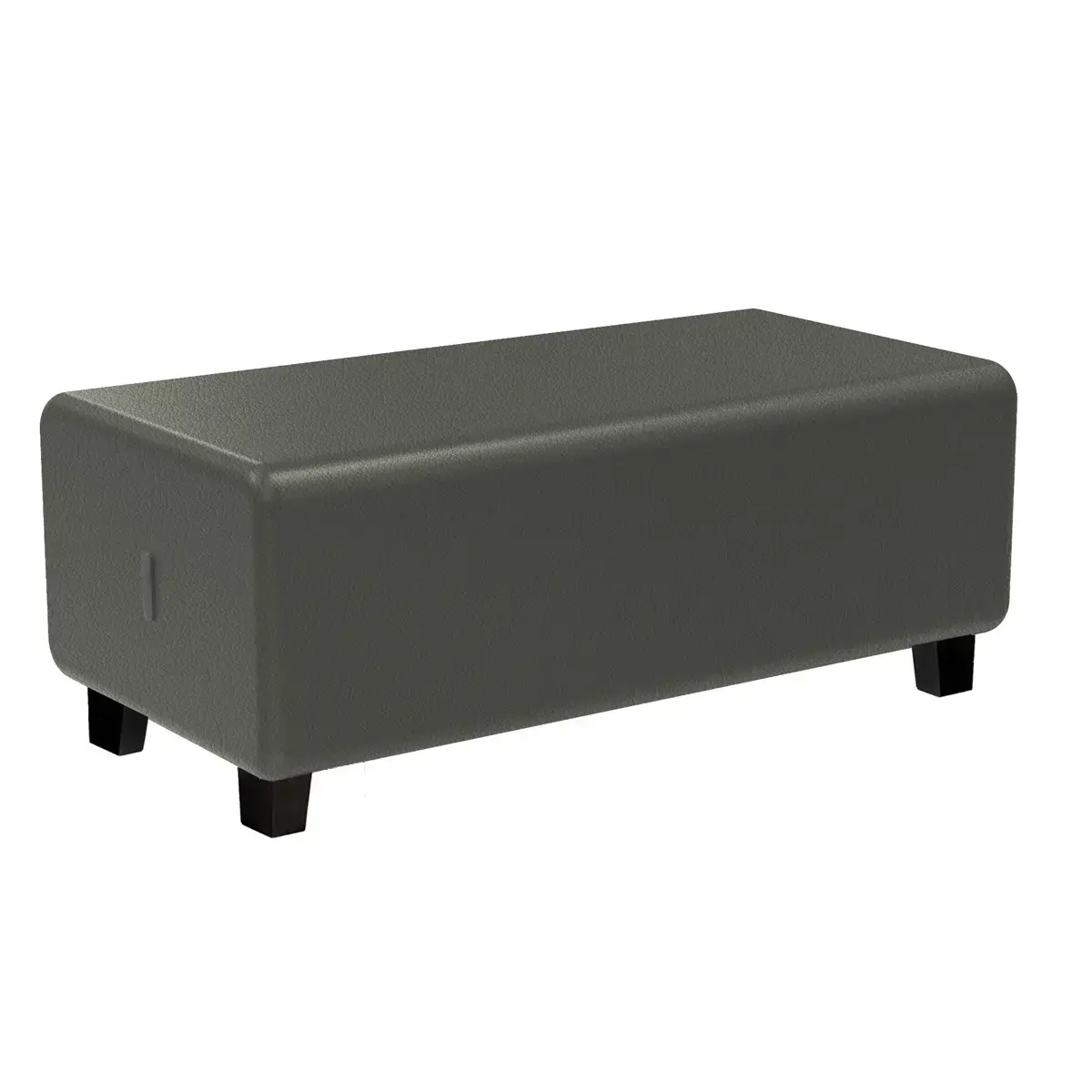 Banquette 2 places - Gris - Alba 
