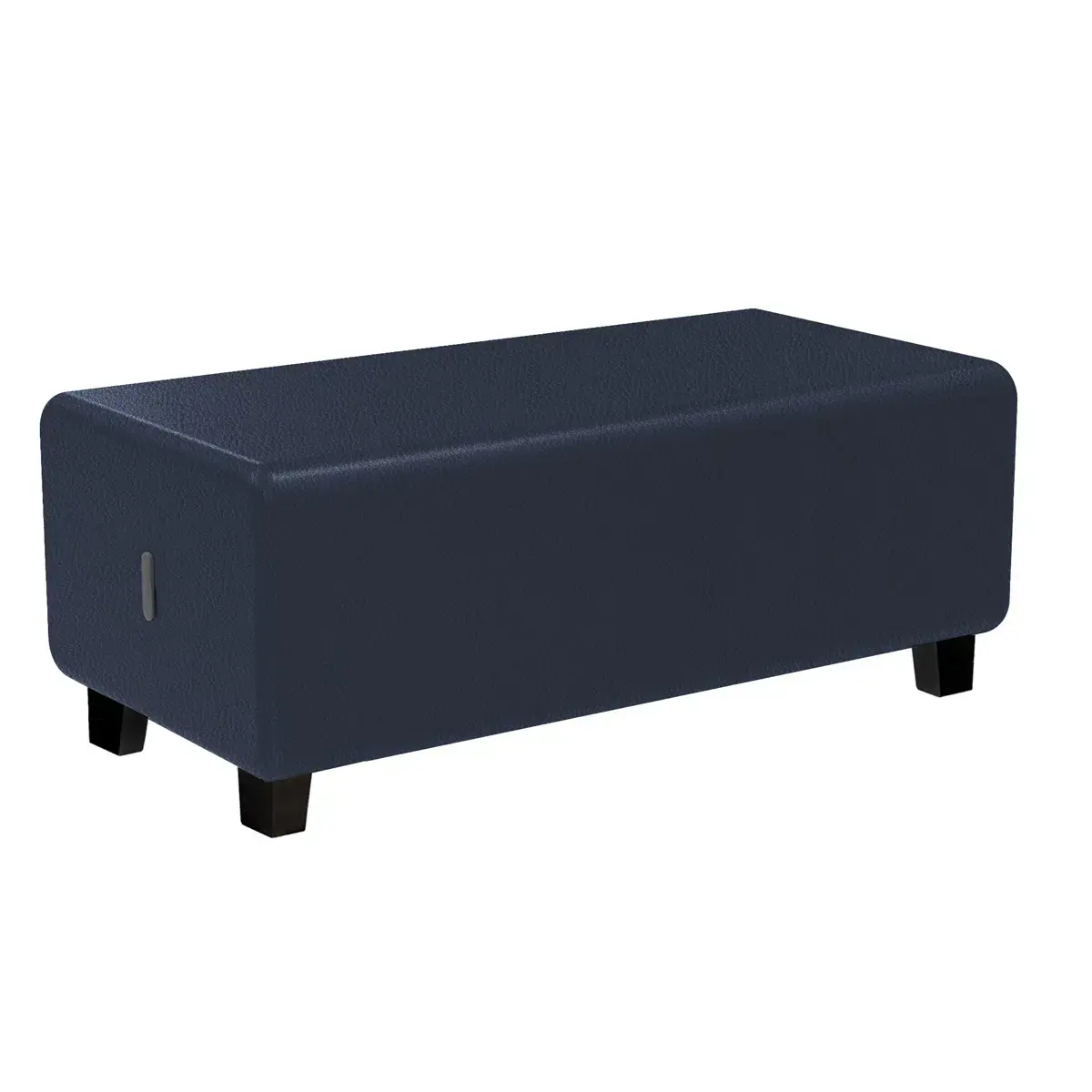 Banquette 2 places - Bleu foncé - Alba