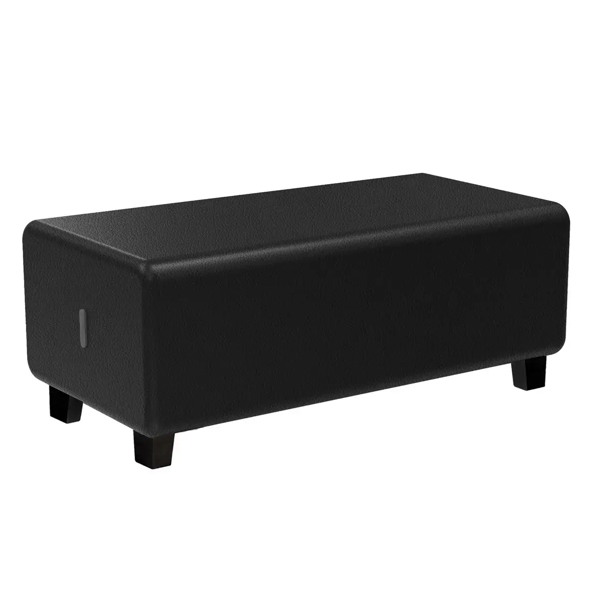Banquette 2 places - Noir - Alba 