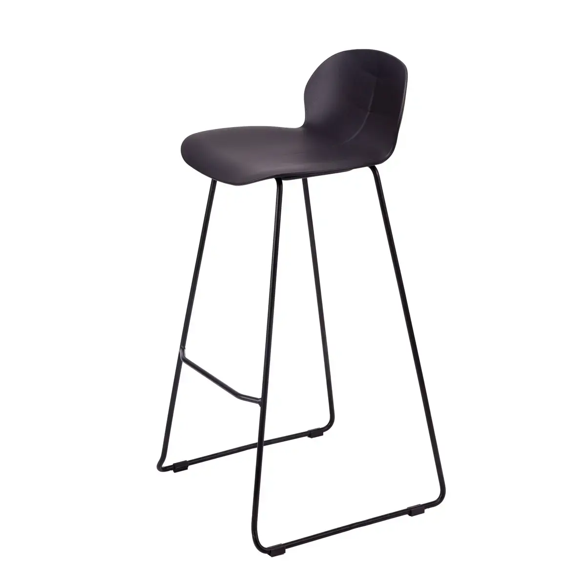 2 Tabourets TULIPE - Noir